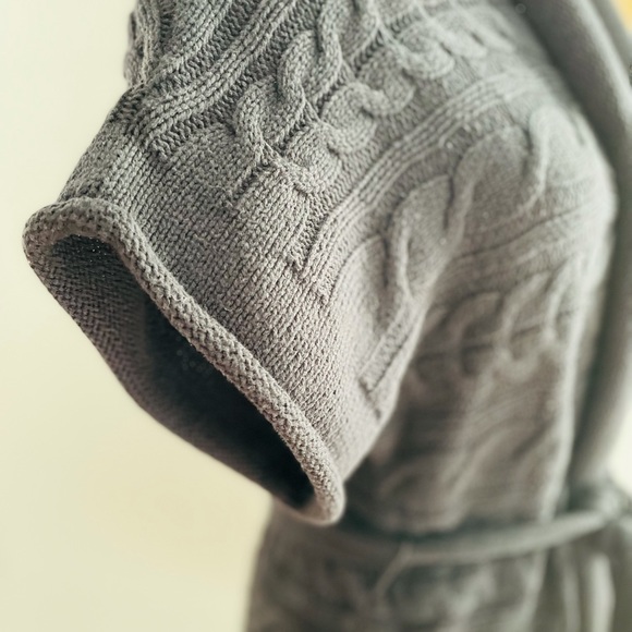 NWT New Directions Tie Cardigan Sweater Sz L - Picture 5 of 7